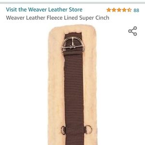 Weaver fleece western cinch